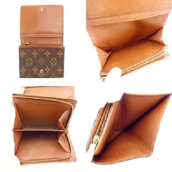 Louis Vuitton Wallet Purse Monogram Brown Woman Authentic Used - Picture 3 of 5